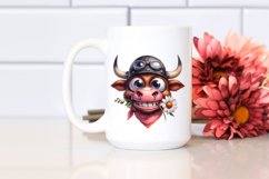 Confused Ox Clipart | Sublimation | Clipart Product Image 2