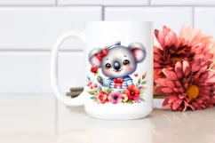 Colorful Baby Koala Sailor Suit | Clipart Product Image 2