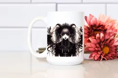Detailed Gothic Girl PNG Product Image 2