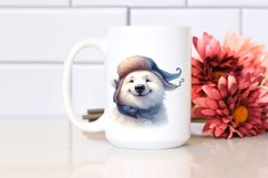 Funny Polar Bear Portrait Tongue Out | Clipart Product Image 2