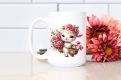 Cute Baby Lamb Carnation Bouquet Product Image 2