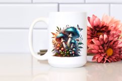 Magical Mushroom,Watercolor PNG Product Image 2