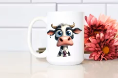 Goofy Cow Clipart | Sublimation | Clipart Product Image 2
