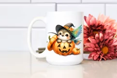Cute Baby Hummingbird Halloween PNG Product Image 2