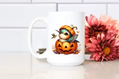 Cute Baby Hummingbird Halloween PNG Product Image 2
