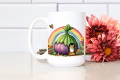 Cat House Rainbow Colorfull Butterfly | Sublimation | Product Image 2