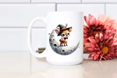 Cute Halloween Baby Deer PNG Product Image 2