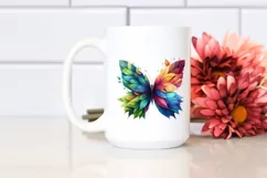 a Vibrant Plant Butterfly PNG Product Image 2