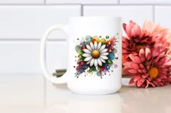 Watercolor Luxury Flower Splash Clipart Product Image 2