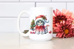 Cute Baby Cat for Christmass PNG Product Image 2