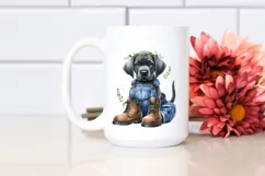 Baby Great Dane Watercolor, Sunglasses Lateral Product Image 2