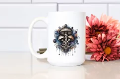 Detailed Mystical Celestial Mushroom PNG Product Image 2