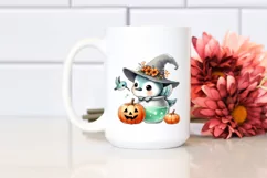 Cute Baby Hummingbird with Witch Potion PNG Product Image 2