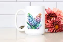 Detailed Pastel Glossy Hyacinth PNG Product Image 2