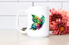 Vibrant Plant Butterfly PNG Product Image 2