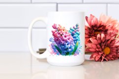 Glossy Hyacinth Flower PNG Product Image 2