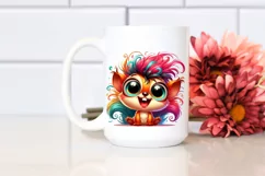 Funny Cute Owl Holding Pizza Slice Clipart Product Image 143