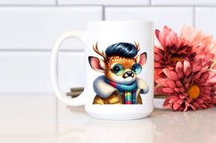 Cool Baby Deer, Vibrant PNG Product Image 2