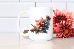 Abstract Shiny Carnation Sublimation Clipart Product Image 2