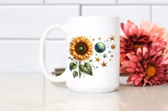 Sunflower Stars Vintage | Clipart Product Image 2