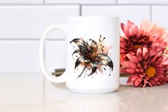 Abstract Glossy Lily Sublimation Clipart Product Image 2