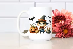 Simple Funny Halloween Clipart, Transparent PNG Product Image 2
