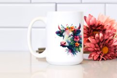 Vibrant Abstract Cow PNG Product Image 2