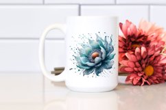 Abstract Anemone Sublimation Clipart Product Image 2