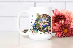 Watercolor Luxury Flower Splash Clipart Product Image 2