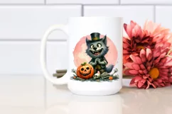 Simple Funny Halloween Clipart, Transparent PNG Product Image 2