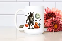 Simple Funny Halloween Clipart, Transparent PNG Product Image 1