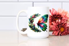 Vibrant Abstract Butterfly PNG Product Image 2