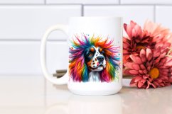 Vibrant Springer Spaniel Clipart PNG Product Image 2