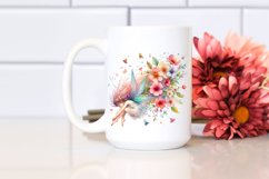 Colorful Wind Fairy Watercolor | Sublimation Clipart Product Image 2