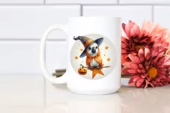 Cute Halloween Macaw, High-Quality PNG Product Image 2