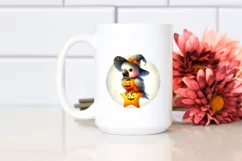 Cute Baby Macaw on Star, PNG Product Image 2