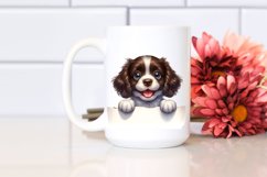Colorful Small Baby English Springer Spaniel | Sublimation Product Image 2