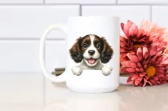 Colorful Small Baby English Springer Spaniel | Sublimation Product Image 2