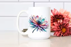 Detailed Vibrant Shiny Anemone Transparent PNG Product Image 2