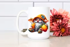 Detailed Digital Gnome with Beach Wear Clipart Product Image 2