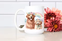 Cute Pet Chesapeake Bay Retriever Watercolor | Sublimation Product Image 2