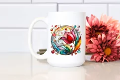 Watercolor Luxury Flower Splash Clipart Product Image 2