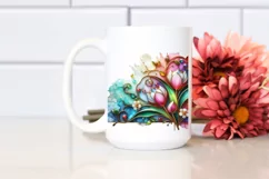 Watercolor Luxury Flower Splash Clipart Product Image 2
