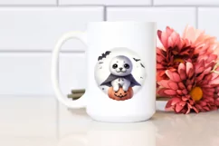 Cute Halloween Baby Seal PNG Product Image 2
