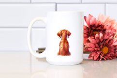 Bright Vizsla with Christmas Decor, High-Res PNG Product Image 2