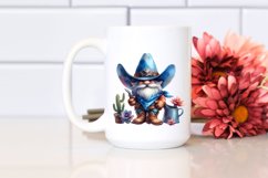 Washed Vibrant Cowboy Gnome PNG Product Image 2