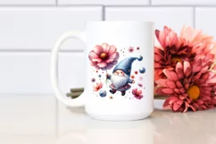 Cute Gnome Cosmos Air Hippo | Sublimation | Clipart Product Image 2