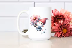 Cute Gnome Cosmos Air Hippo | Sublimation | Clipart Product Image 2