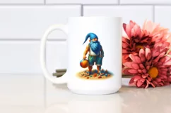 Summer Gnome Azzure Accents | Clipart Product Image 2