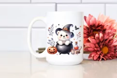 Cute Baby Polar Bear Halloween, High-Res PNG Product Image 2